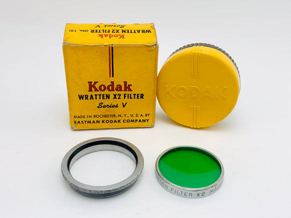 1950’s Kodak Wratten X2 Filter Series V with Adapter Ring