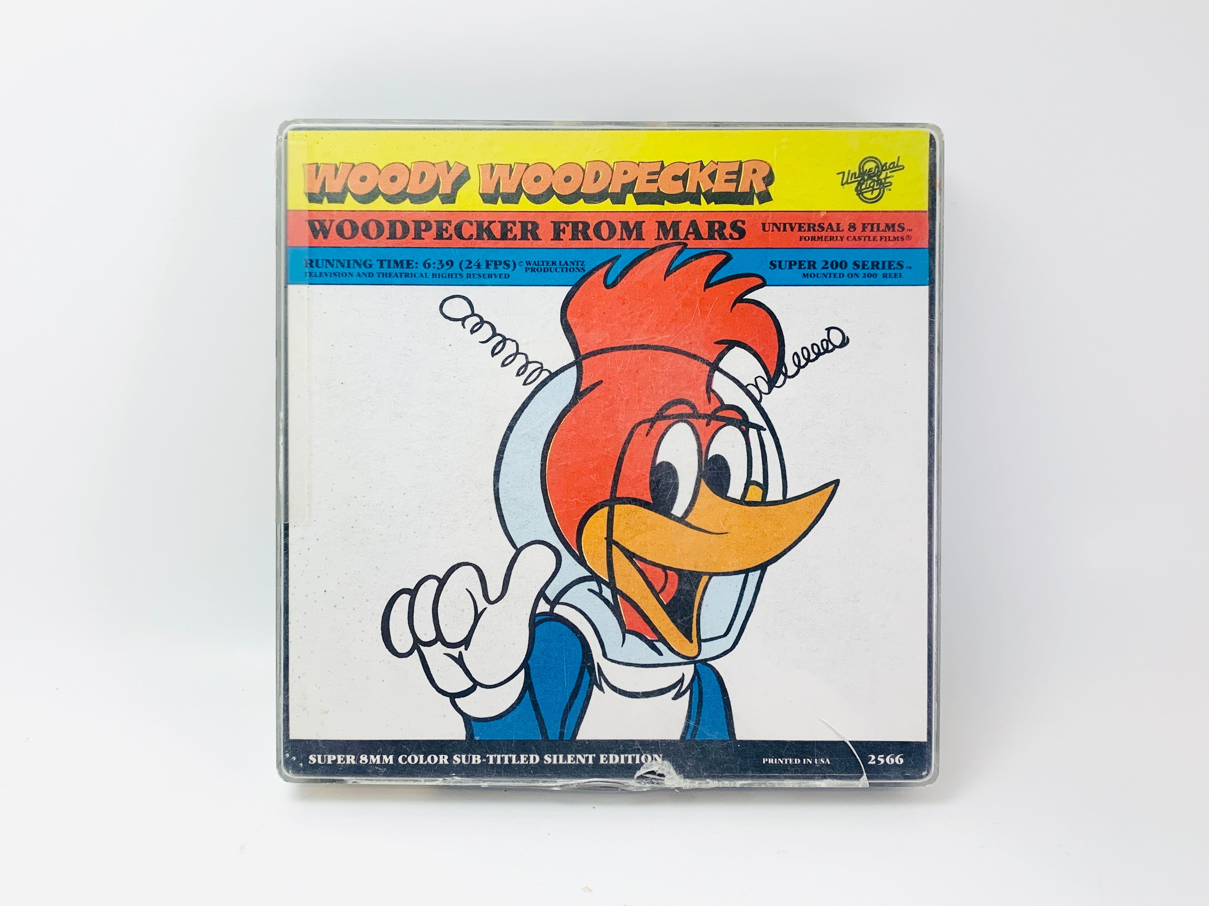 Castle Films Woody Woodpecker #521 Hot Rod Huckste 8 mm of 16 mm