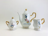 Vintage Jemima Puddle Duck Miniature Tea Set