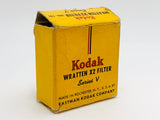 1950’s Kodak Wratten X2 Filter Series V with Adapter Ring