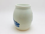 Vintage Delfts Blue Windmill Small Vase