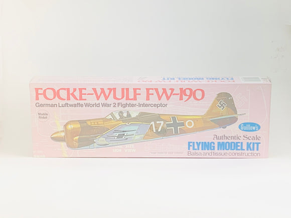 Guillow's Focke-Wulf FW-190 Flyer Model Kit