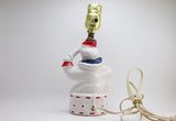 SOLD! 1950’s Ceramic Clown Lamp