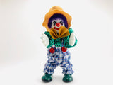 Small Ceramic Faced Clown Doll