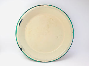 Vintage Enamelware Pie Pan