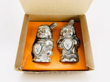 Vintage Native Indian Salt and Pepper Shakers, Kimberley BC Souvenir