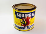 Vintage Squirrel Homogenized Peanut Butter Tin