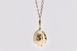 SOLD! 1970’s Sarah Coventry Canada Walnut Locket Necklace