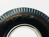 Vintage Firestone Tire Ashtray With Original Glass Insert