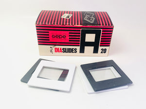 Vintage Gepe DiaSlides Slide Mounts with Glass