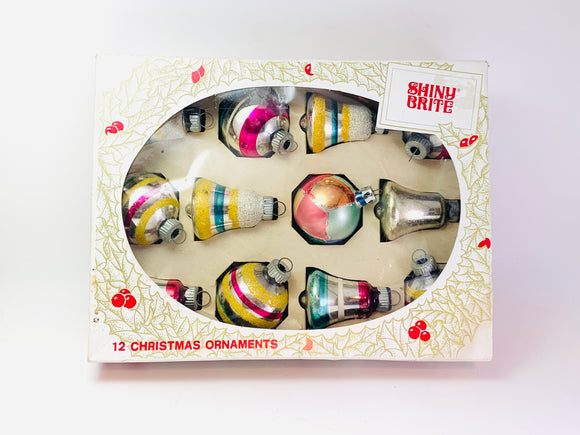 Vintage Shiny Brite Glass Tree Ornaments