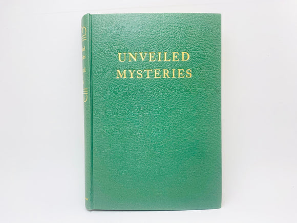 1939 Unveiled Mysteries by Godfre Ray King