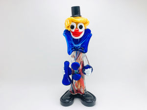Murano Glass Clown Sculpture