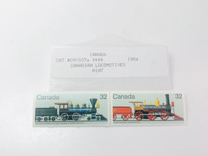 1984 Canadian Locomotives Stamps Cat. #CM1037a