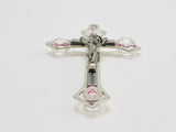 Vintage Silver cross pendant made in Italy