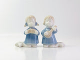 Vintage Colonial Candle Japan Ceramic Children Candle Holders