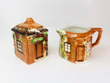 1940’s Price Cottage Ware Butter Dish, Creamer and Sugar Bowl