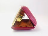 Vintage Selfix Jeweled Wind Up Folding Travel Clock