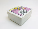 1981 Garfield Comic Ceramic Trinket Dish