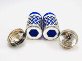 Vintage Mayell EP Steel Blue Cobalt Cruet Set