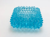 1940’s Fenton Hobnail Blue Glass Salt Cellar