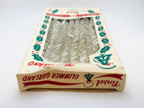 Vintage Tinsel Glimmer Garland 18 ft in Original Box