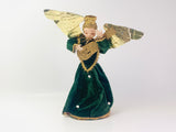 Vintage Angels with Foil Wings Christmas Ornaments