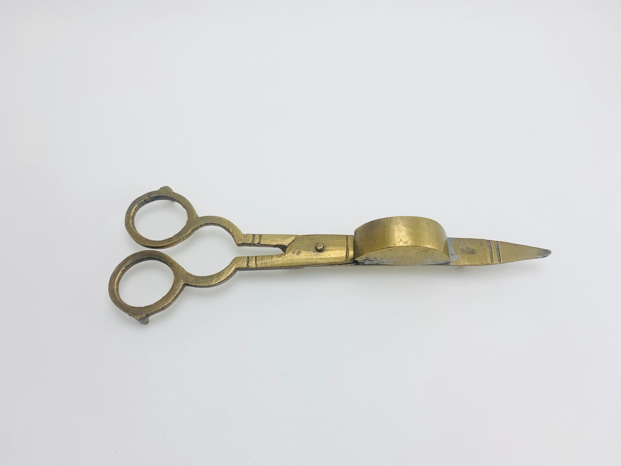 Vintage Brass Candle Wick Trimmer Candle Wick Cutter Trimming Scissors –  TheFlyingHostess