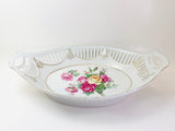 Vintage Reticulated Fruit Bowl Made in Germany