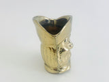 Vintage Miniature Brass Toby Mug Made in England