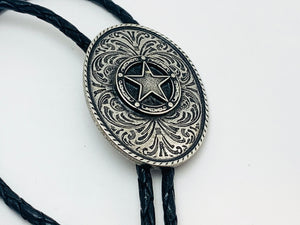 Vintage Montana Silversmiths Large Bolo Tie