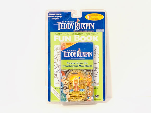 Teddy Ruxpin, Escape from the Treacherous Mountains VHS and Activity Book
