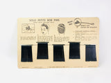 1951 Solo Petite Rubber Tipped Bob Pins