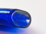 Vintage Cobalt Glass Bourjois Bottle
