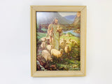 1940’s Jesus The Good Shepherd Small Framed Print