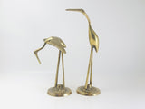 Vintage Brass Cranes