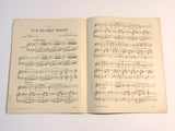 1904 A Lover in Damascus Piano Sheet Music Book