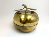 Brass Apple Trinket Box
