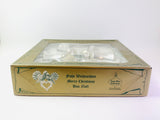 Vintage West Germany Blown Glass Bell Tree Ornaments