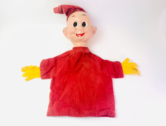 Vintage Reliable Toys Dopey Hand Puppet