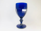 Vintage Libbey’s Duratuff Cobalt Glass Goblet