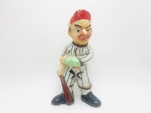 Vintage Porcelain Baseball Figurine