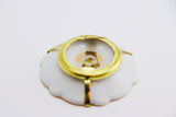SOLD! Vintage Limoges Meissner Fragonard Ring Dish and Miniature Plate