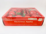 Vintage Box of 12 Sears Christmas Apples