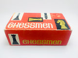 1945 Box of Plastic Chessmen - Complete