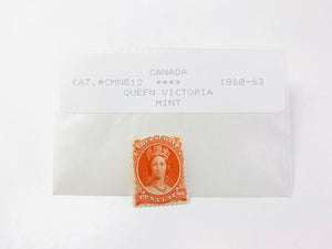 1860-63 Queen Victoria Stamp Cat #CMNS12