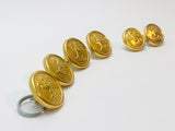 6 Canadian Military Post-Unification Buttons Canadian Buttons Limited