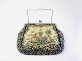 Vintage LaMarquise French Tapestry Handbag