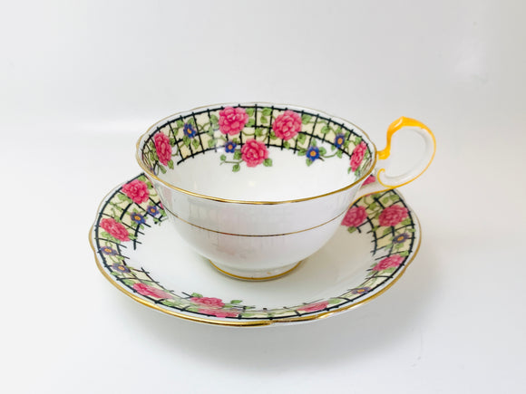 Vintage Aynsley Tea Cup and Saucer
