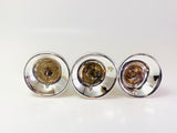 SOLD! Vintage West Germany Blown Glass Bell Tree Ornaments
